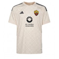 Camisa de Futebol AS Roma Lorenzo Pellegrini #7 Equipamento Secundário 2023-24 Manga Curta
